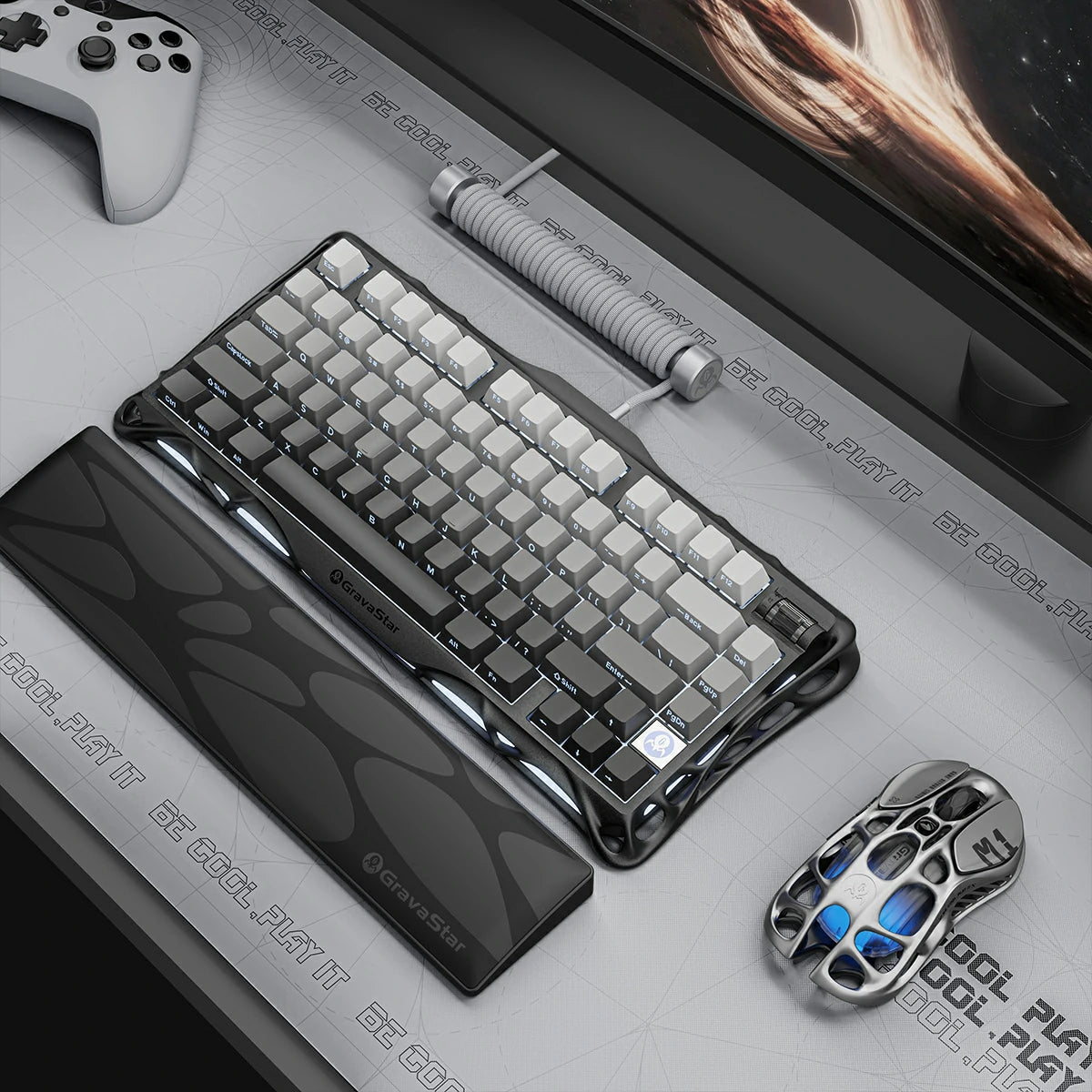 Mercury K1 Keyboard - Gradient Black