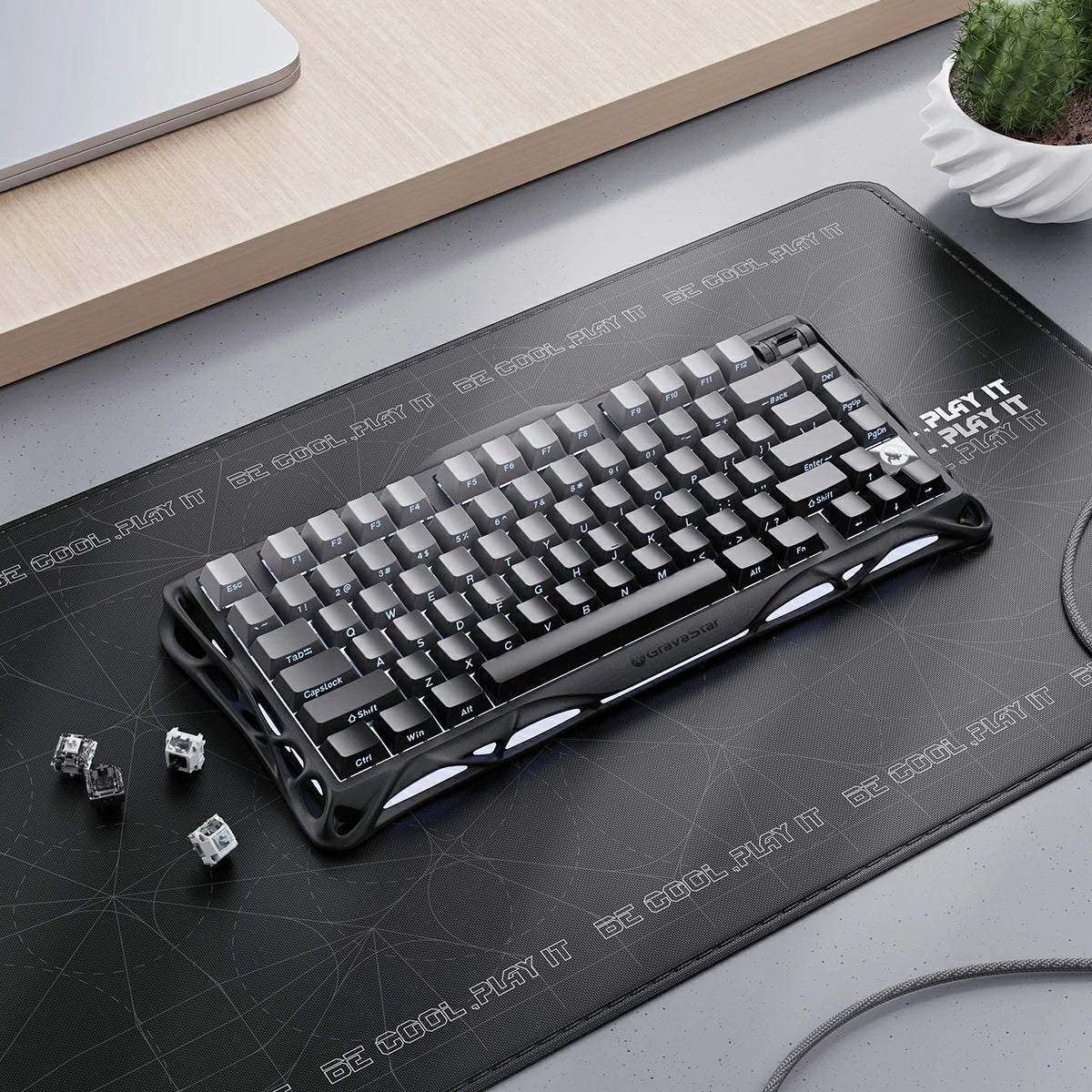 Mercury K1 Keyboard - Gradient Black