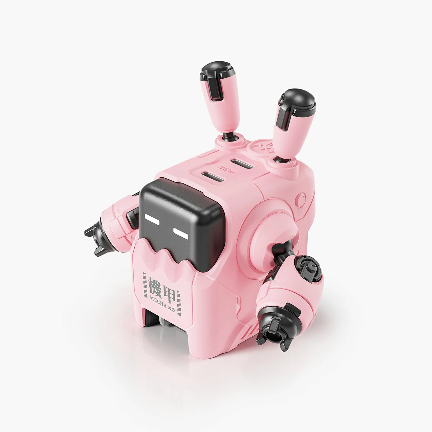 Delta35 35W GaN Fast Charger - Pink (EU & UK Plug)