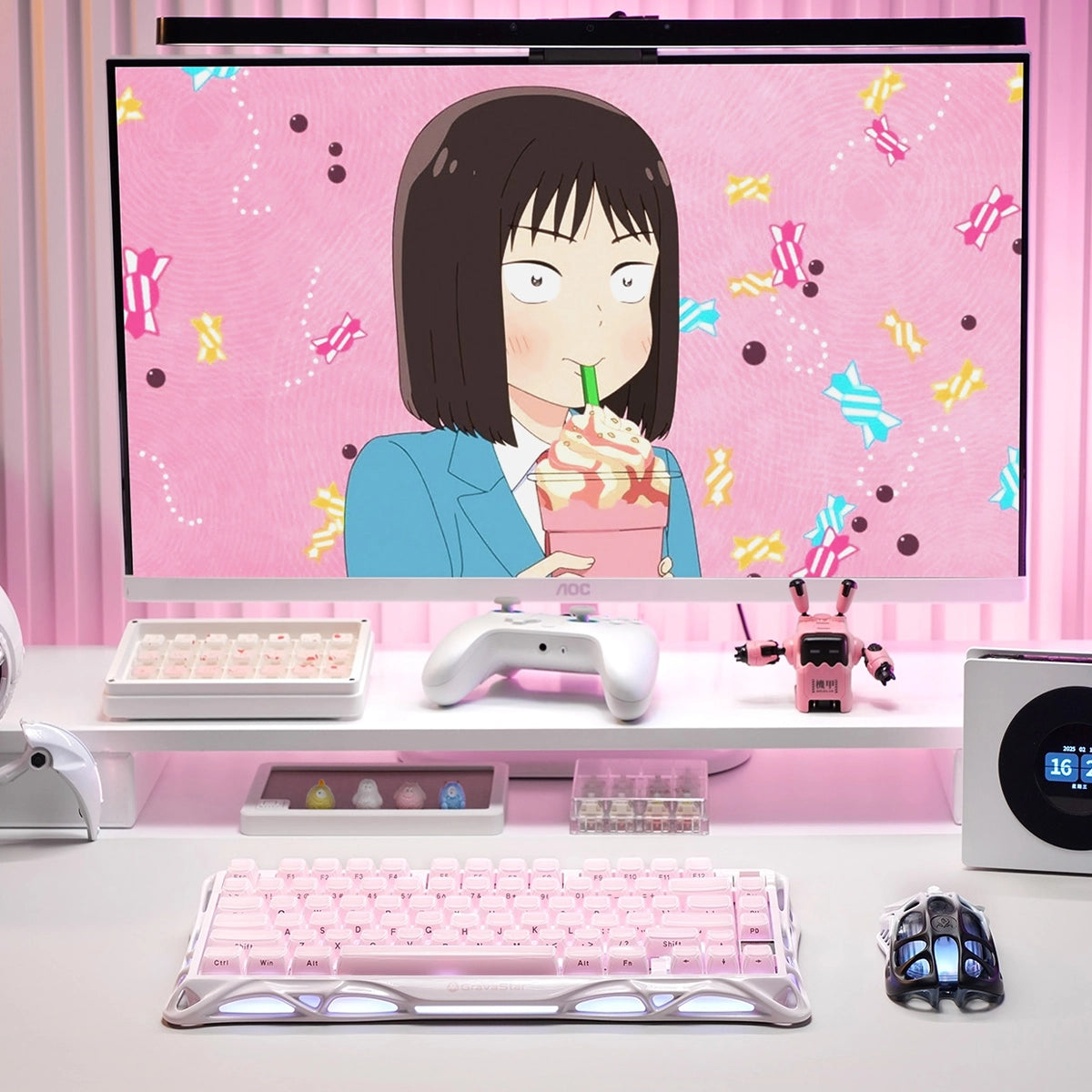 Mercury K1 Special Edition Keyboard - Sakura Pink