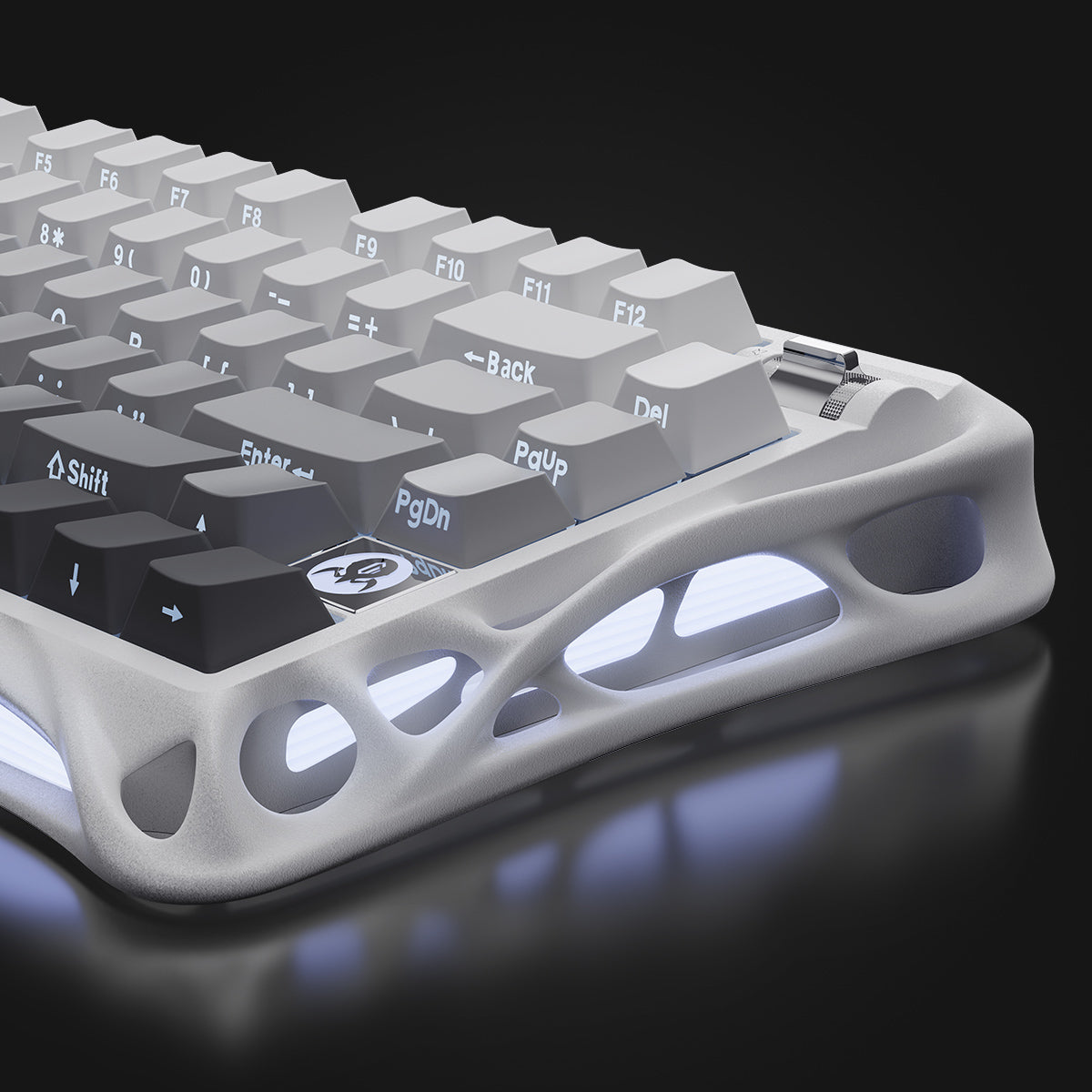 Mercury K1 Keyboard - Gradient White