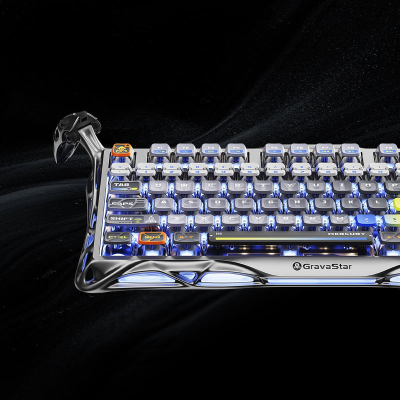 Mercury K1 Pro Keyboard - Interstellar Silver