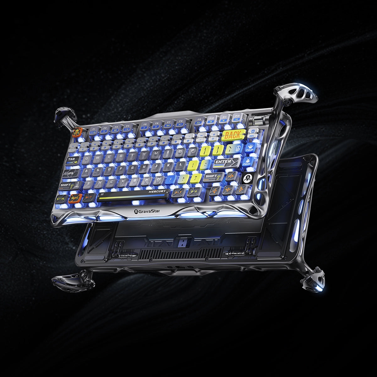 GravaStar Ultimate Gaming Set - Interstellar Silver