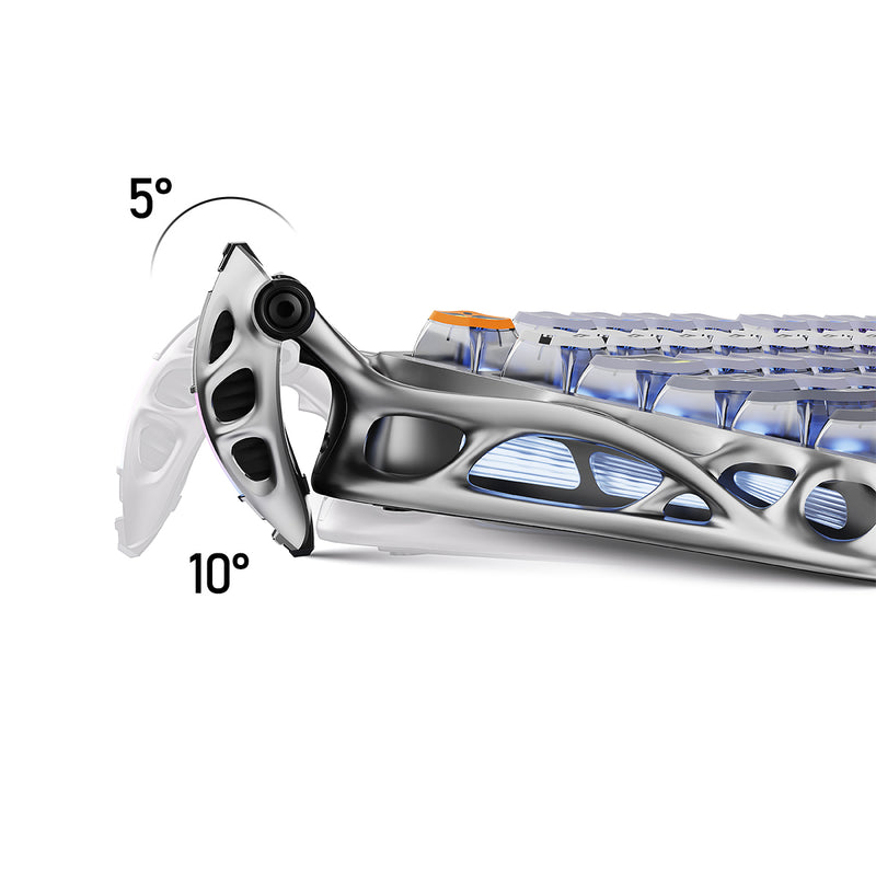 Mercury K1 Pro Keyboard - Interstellar Silver