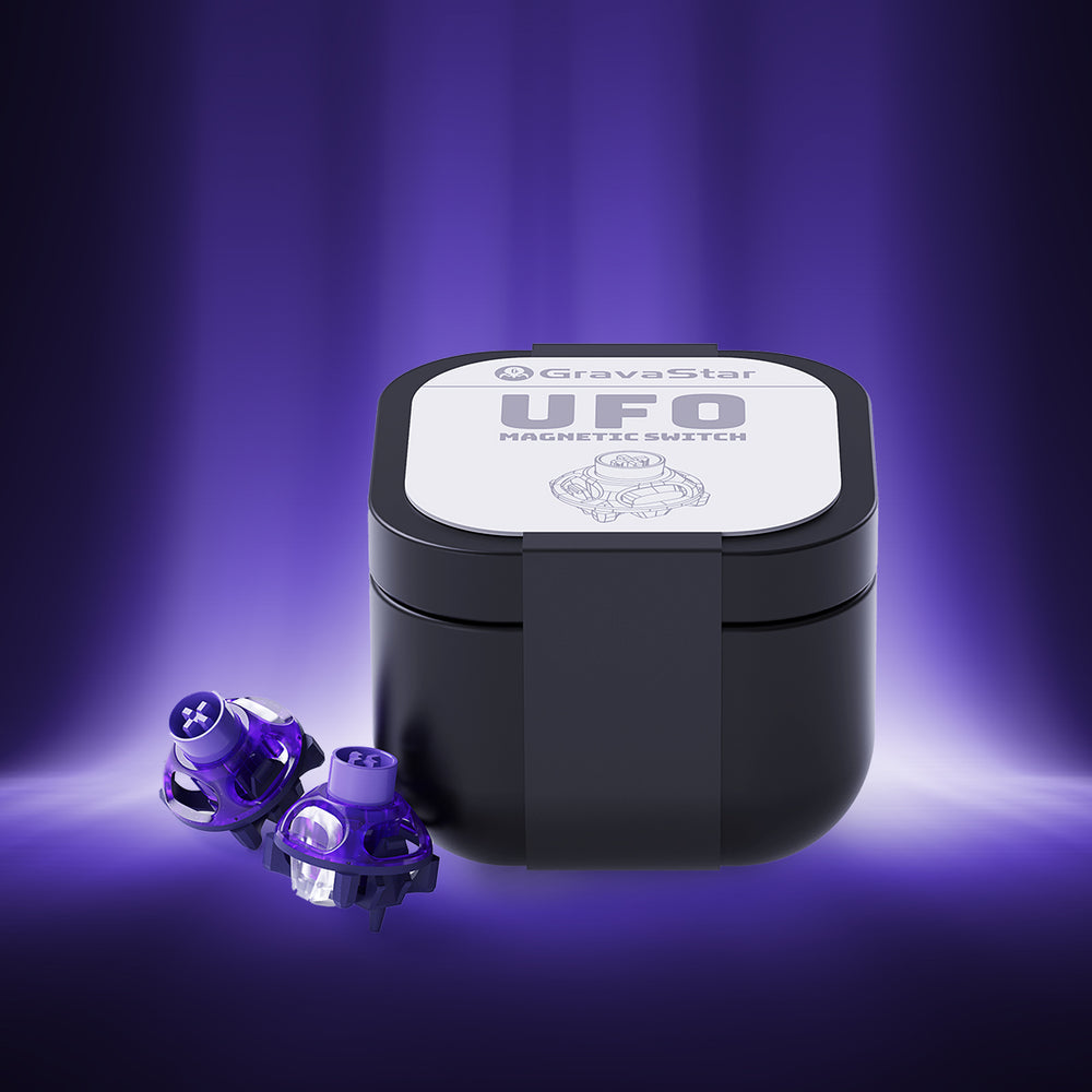 GravaStar UFO Magnetic Switch 70個 GravaStar UFO Magnetic Switch - Hall Effect Gaming Switches