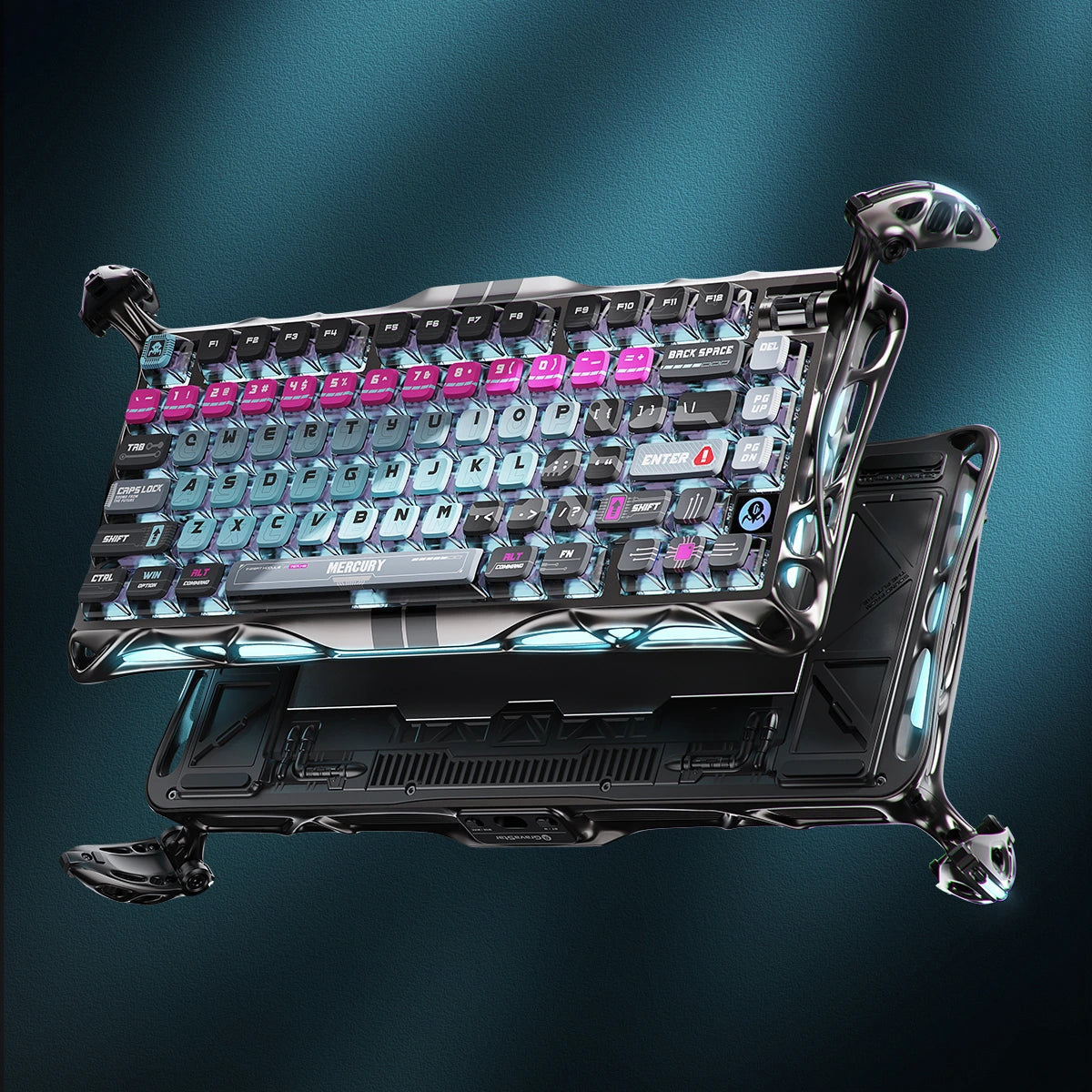 Mercury V75 Pro Hall Effect Gaming Keyboard - Cyberpunk