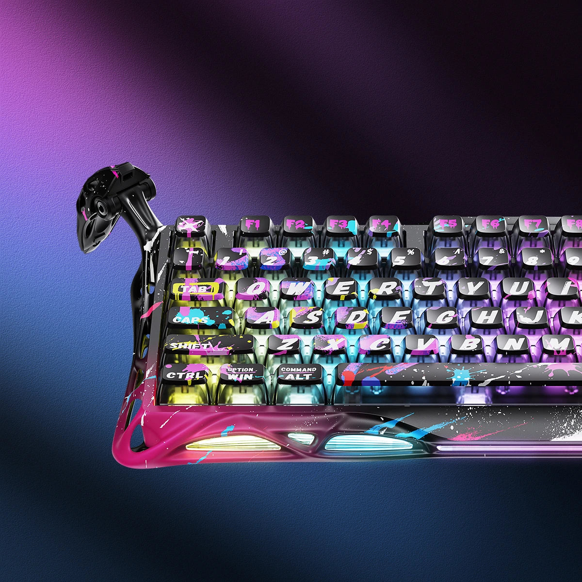 Mercury V75 Pro Hall Effect Gaming Keyboard Special Edition - Neon Graffiti