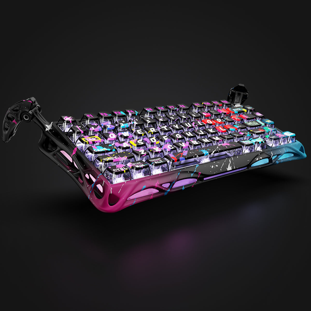 Mercury V75 Pro Hall Effect Gaming Keyboard Special Edition - Neon Graffiti