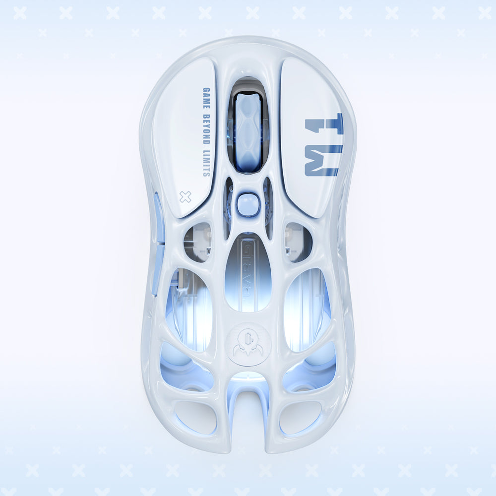 Mercury M1 Pro Special Edition Gaming Mouse - Ice Blue