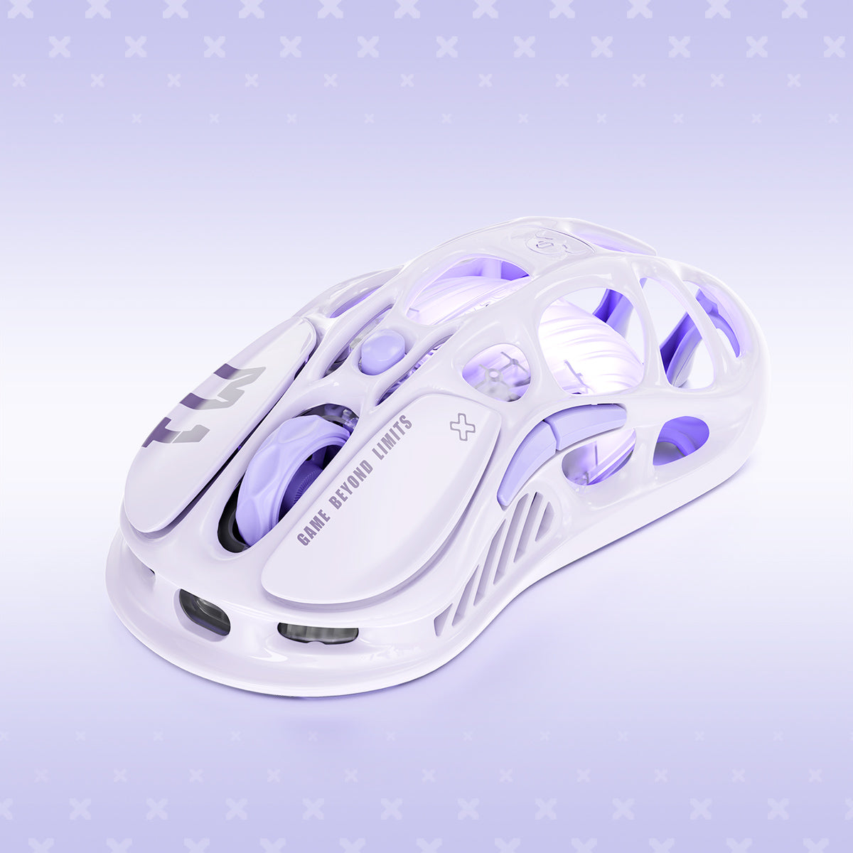 Mercury M1 Pro Special Edition Gaming Mouse - Lavender Purple