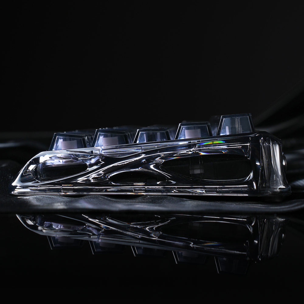 Mercury V60 HE Keyboard with 60% Layout - Onyx Crystal