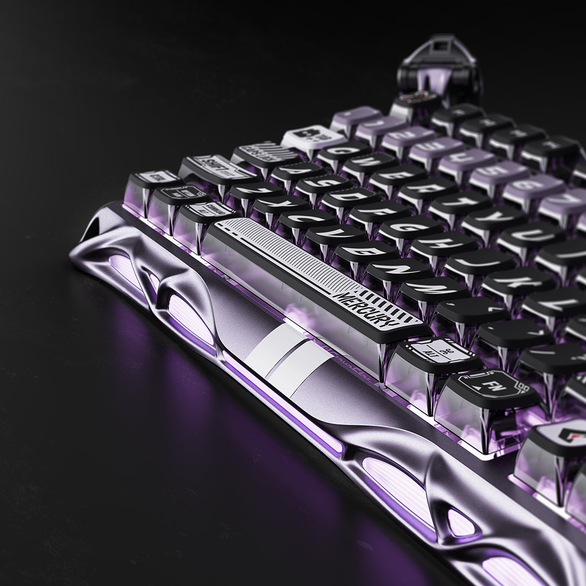 Mercury V75 Pro Hall Effect Gaming Keyboard - Iron Purple