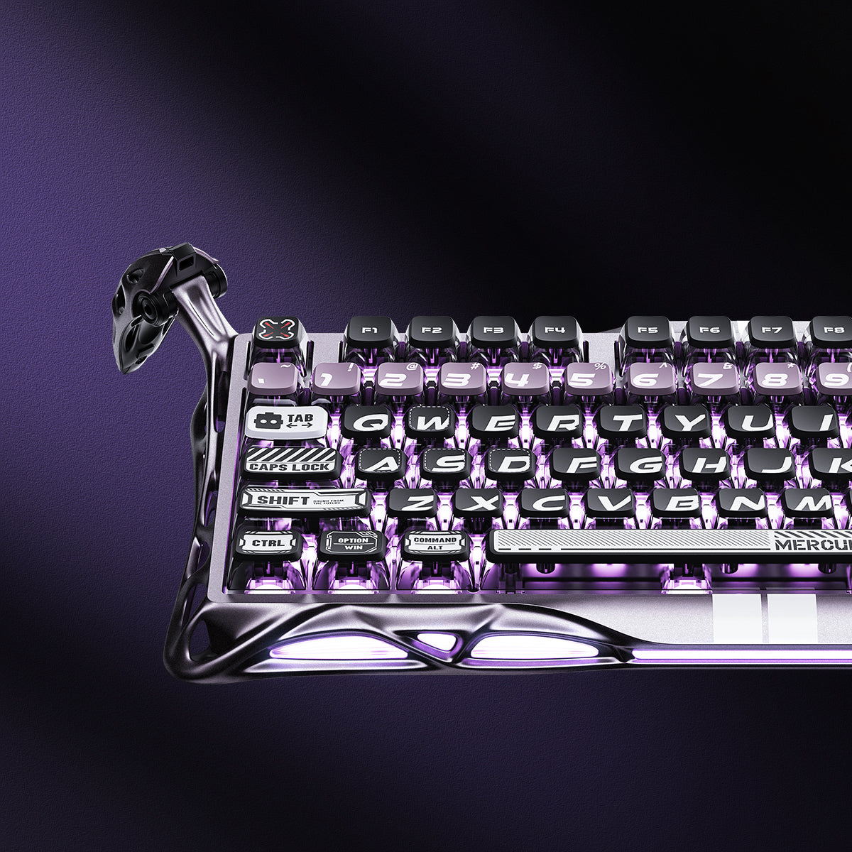 Mercury V75 Pro Hall Effect Gaming Keyboard - Iron Purple