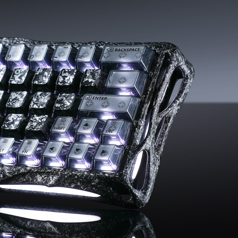 Mercury V60 Pro HE Special Edition Keyboard - Cyber Frost Black