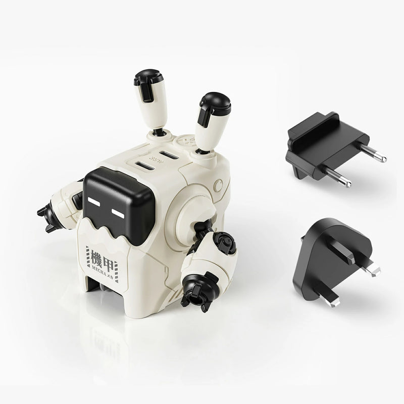 Delta35 35W GaN Fast Charger - Dawn White (EU & UK Plug)