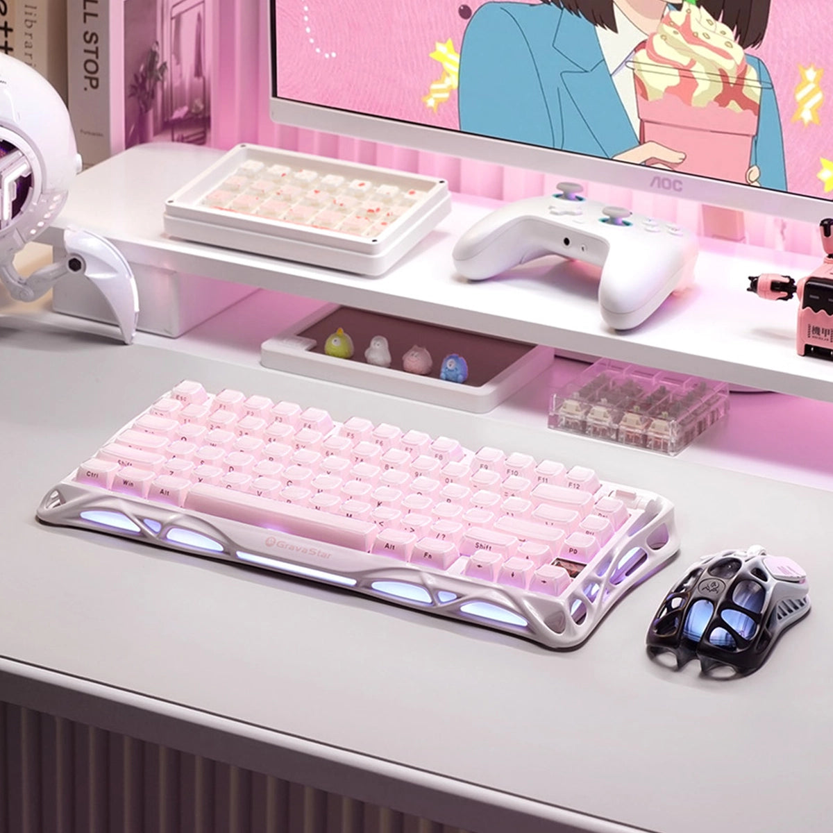 Mercury K1 Special Edition Keyboard - Sakura Pink