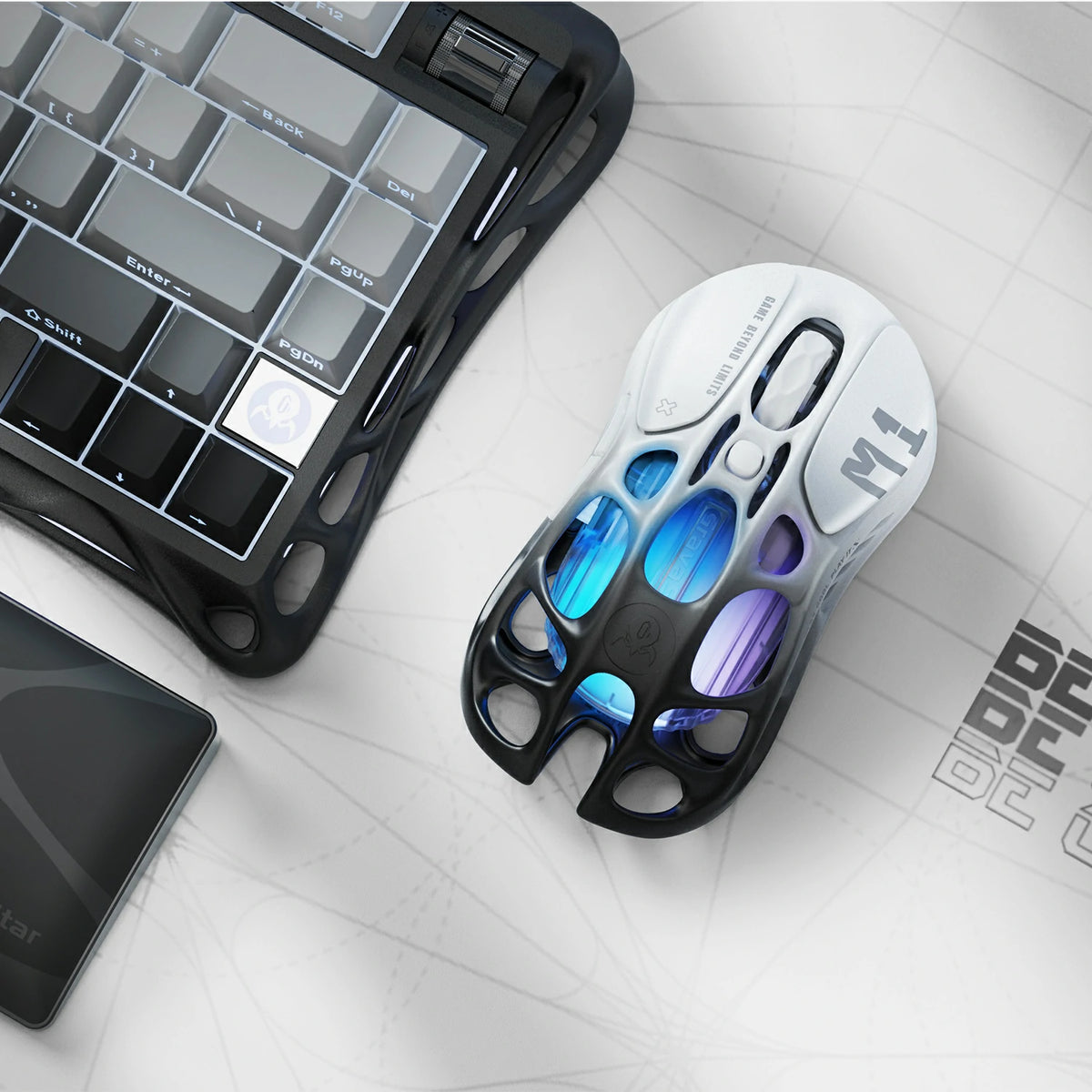 Mercury M1 Pro Gaming Mouse - Gradient Black