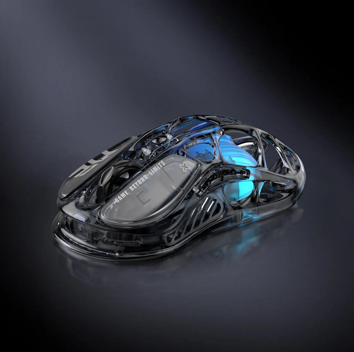 Mercury M2 Gaming Mouse - Transparent Black