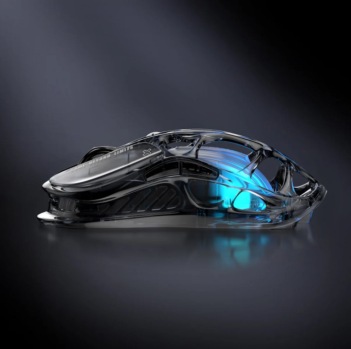 Mercury M2 Gaming Mouse - Transparent Black