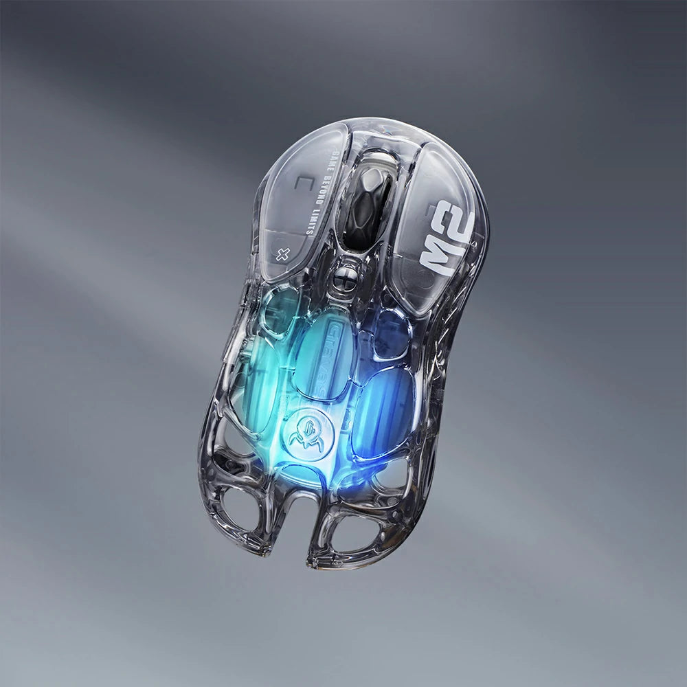 Mercury M2 Gaming Mouse - Transparent Black