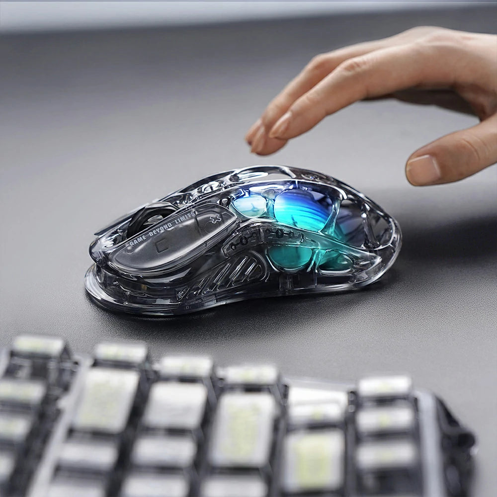 Mercury M2 Gaming Mouse - Transparent Black