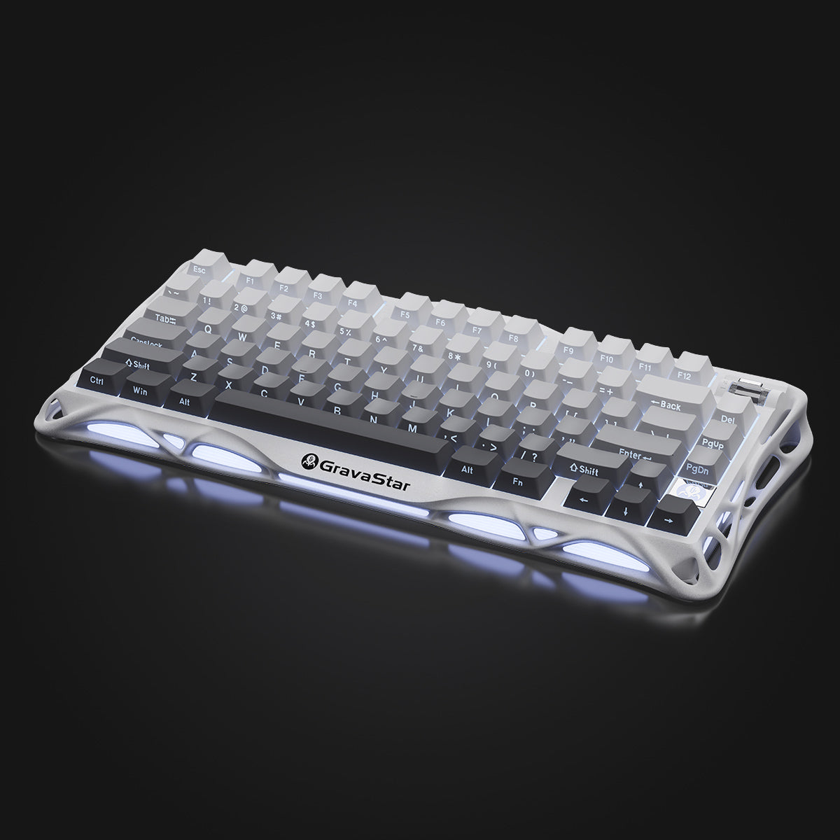 Mercury K1 Keyboard - Gradient White