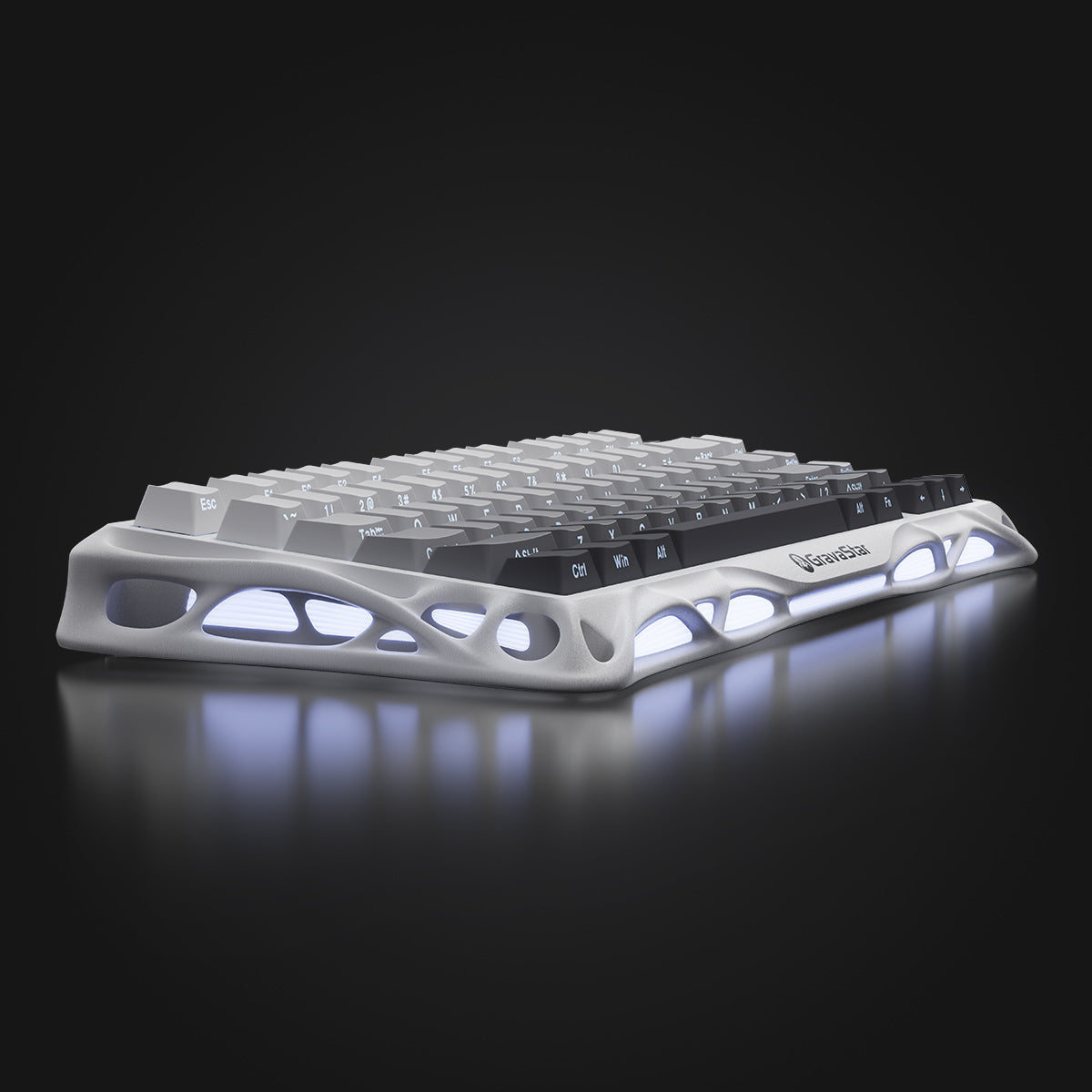 Mercury K1 Keyboard - Gradient White