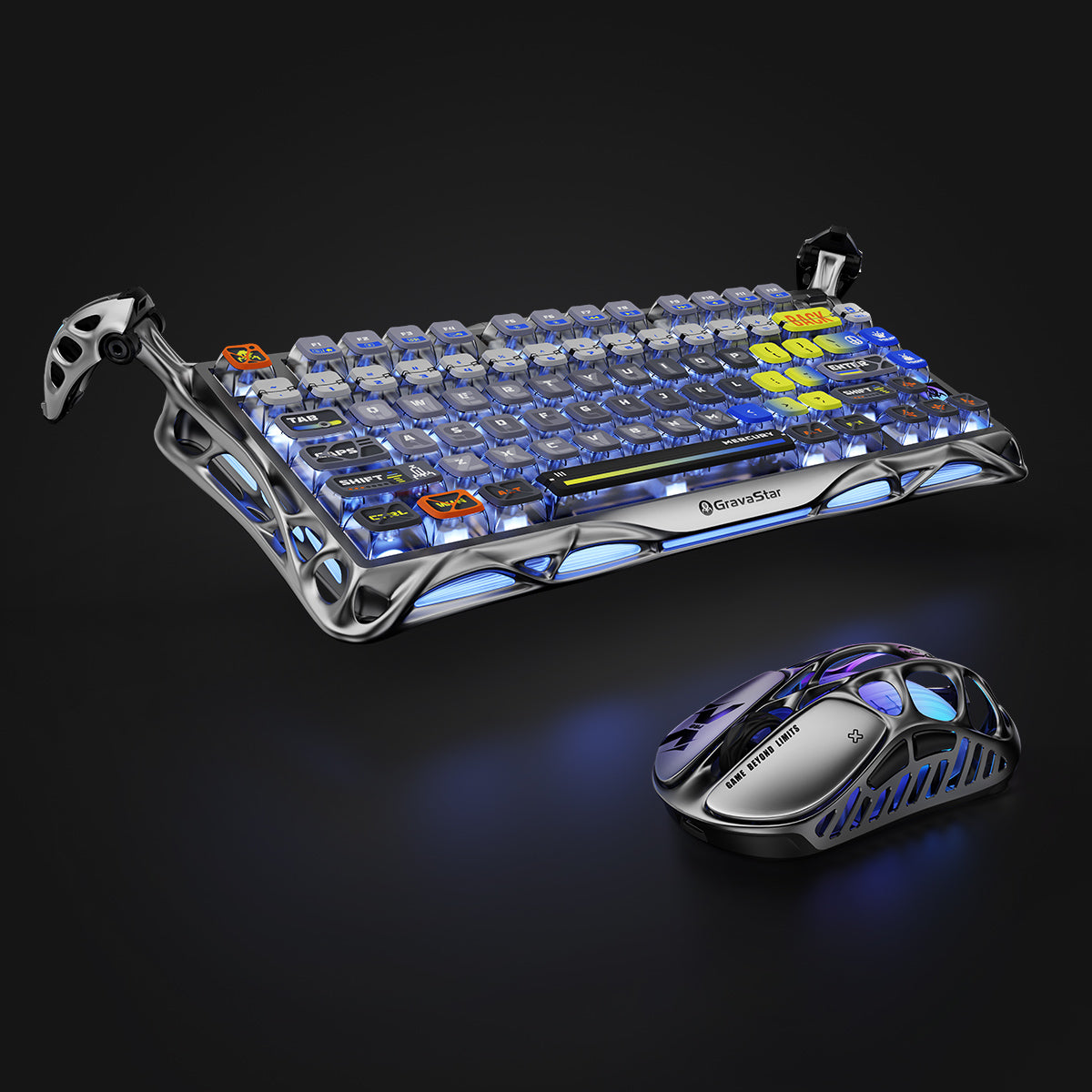 GravaStar Ultimate Gaming Set - Interstellar Silver