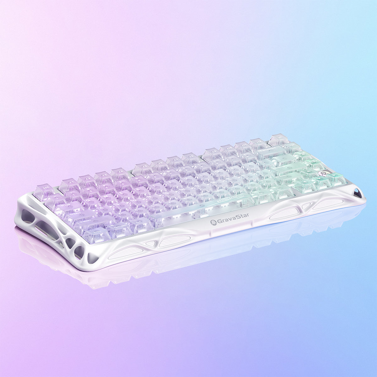 Mercury K1 Lite Keyboard - Crystal Aurora