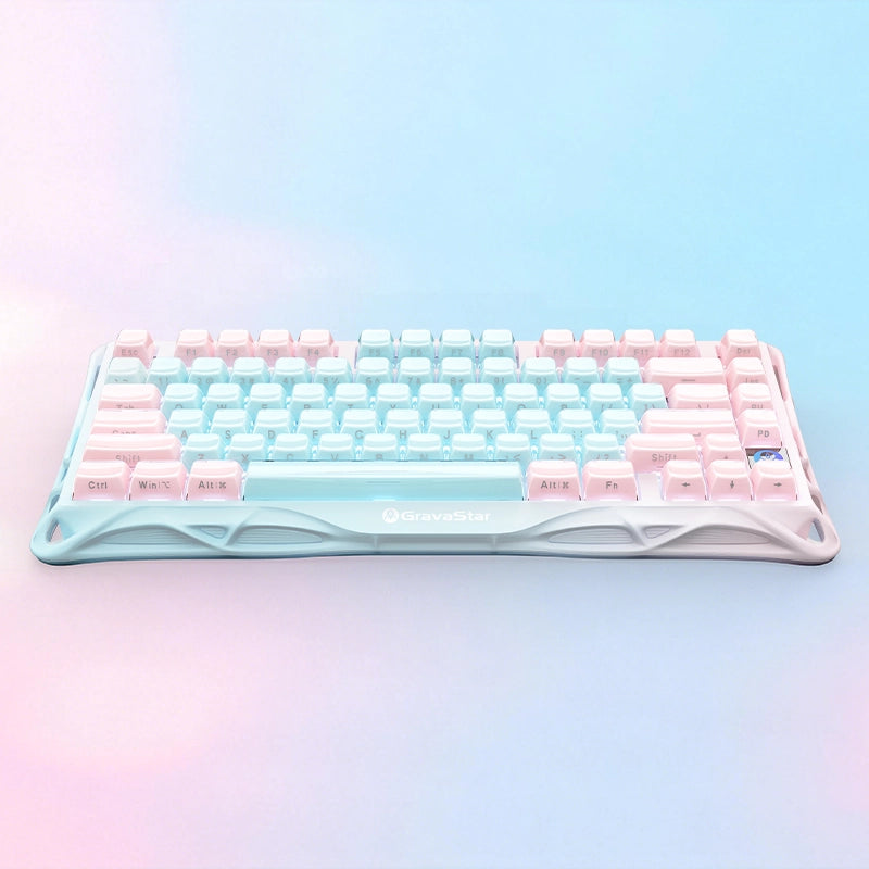 GravaStar Mercury K1 Lite Special Edition Keyboard - Aurora Mist