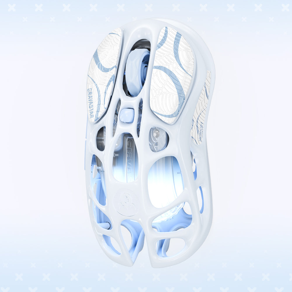 Mercury M1 Pro Special Edition Gaming Mouse - Ice Blue