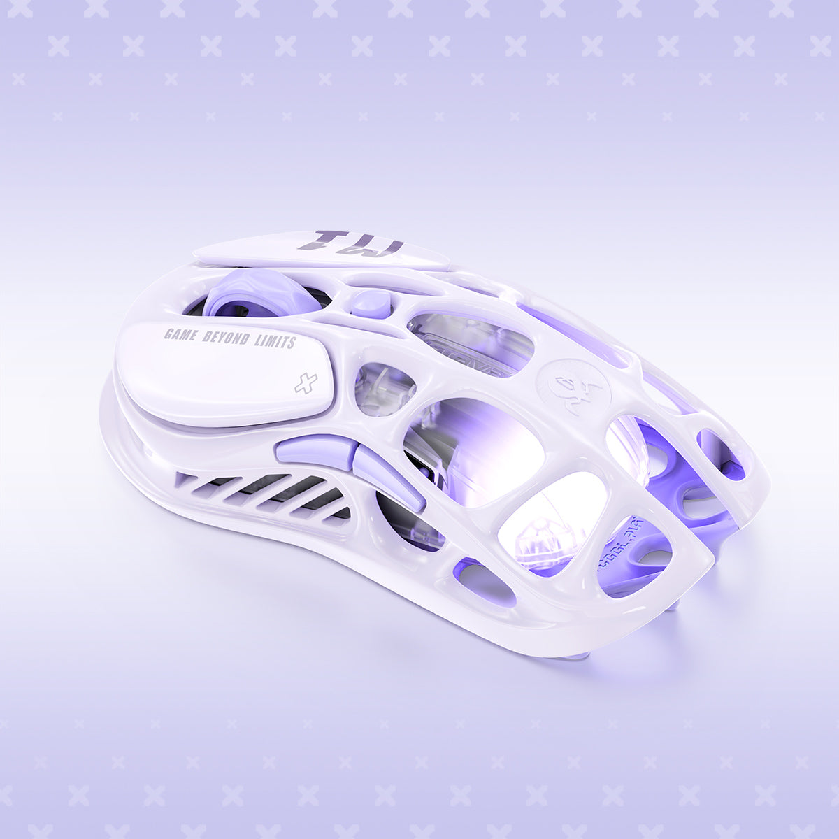 Mercury M1 Pro Special Edition Gaming Mouse - Lavender Purple