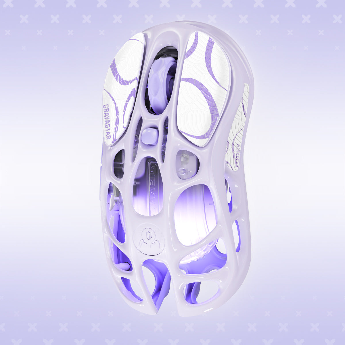 Mercury M1 Pro Special Edition Gaming Mouse - Lavender Purple