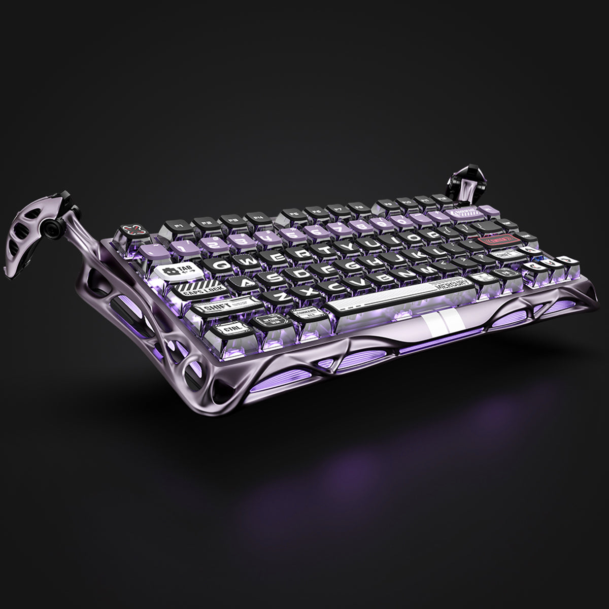 Mercury V75 Pro Hall Effect Gaming Keyboard - Iron Purple