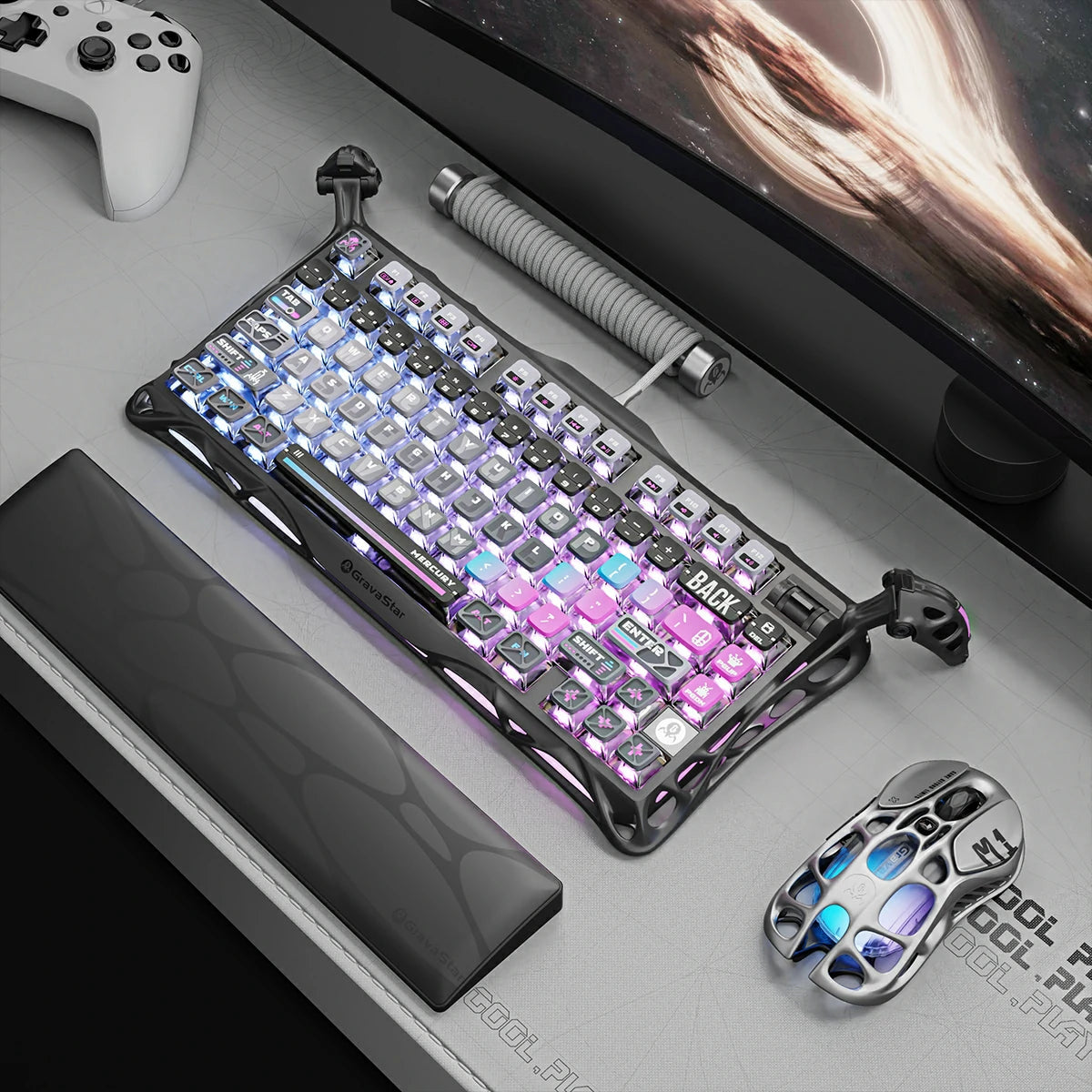 Mercury K1 Pro Keyboard - Galaxy Black [refurbished]