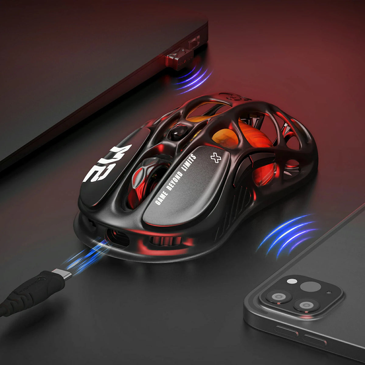 Mercury M2 Gaming Mouse - Stealth Black