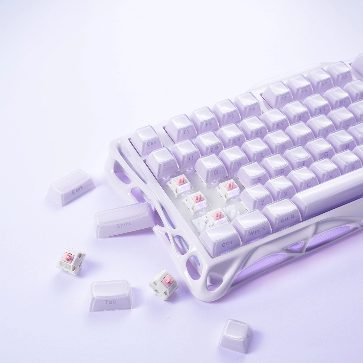 Mercury K1 Special Edition Keyboard - Lavender Purple