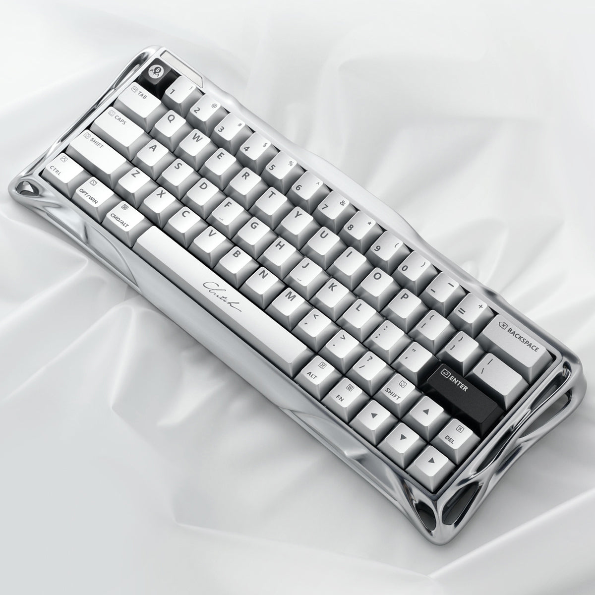 GravaStar Mercury V60 Pro Magnetic Switch Gaming Keyboard, 60% Layout