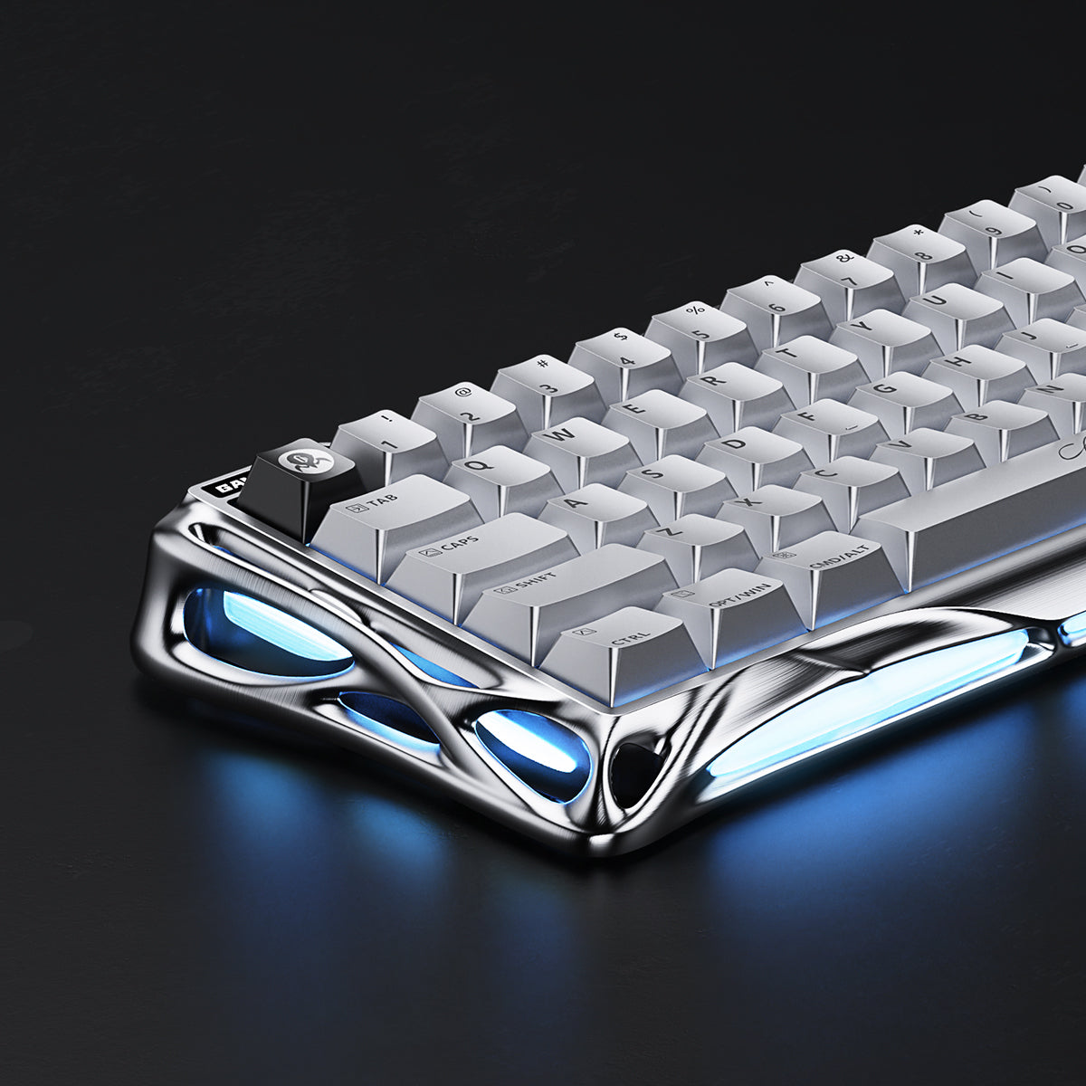 GravaStar Mercury V60 Pro Magnetic Switch Gaming Keyboard, 60% Layout