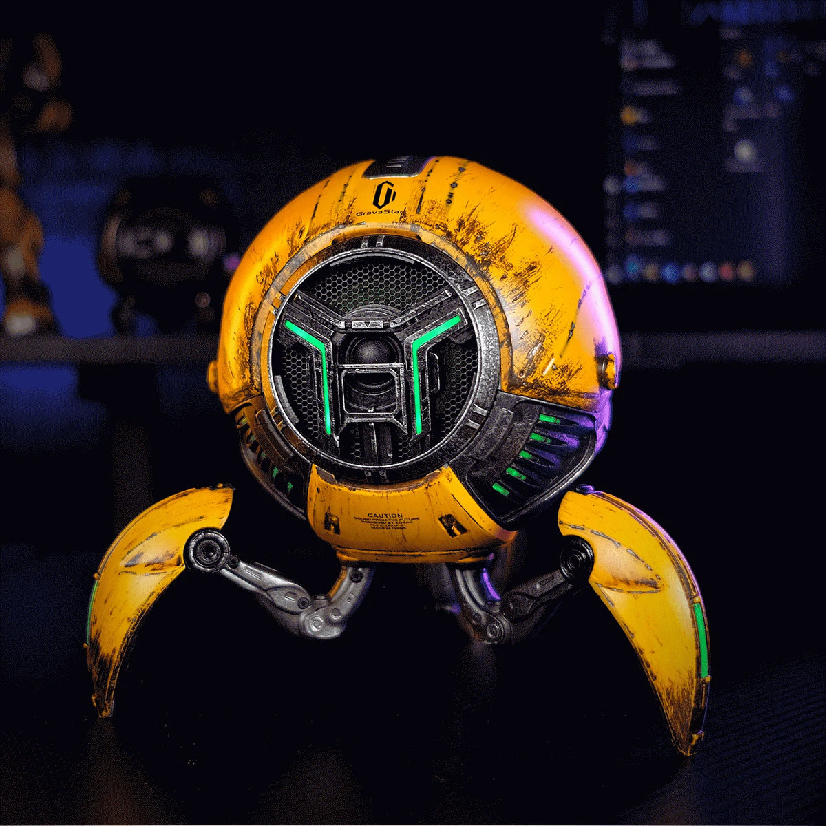 Mars Pro Special Edition Bluetooth Speaker - War Damaged Yellow